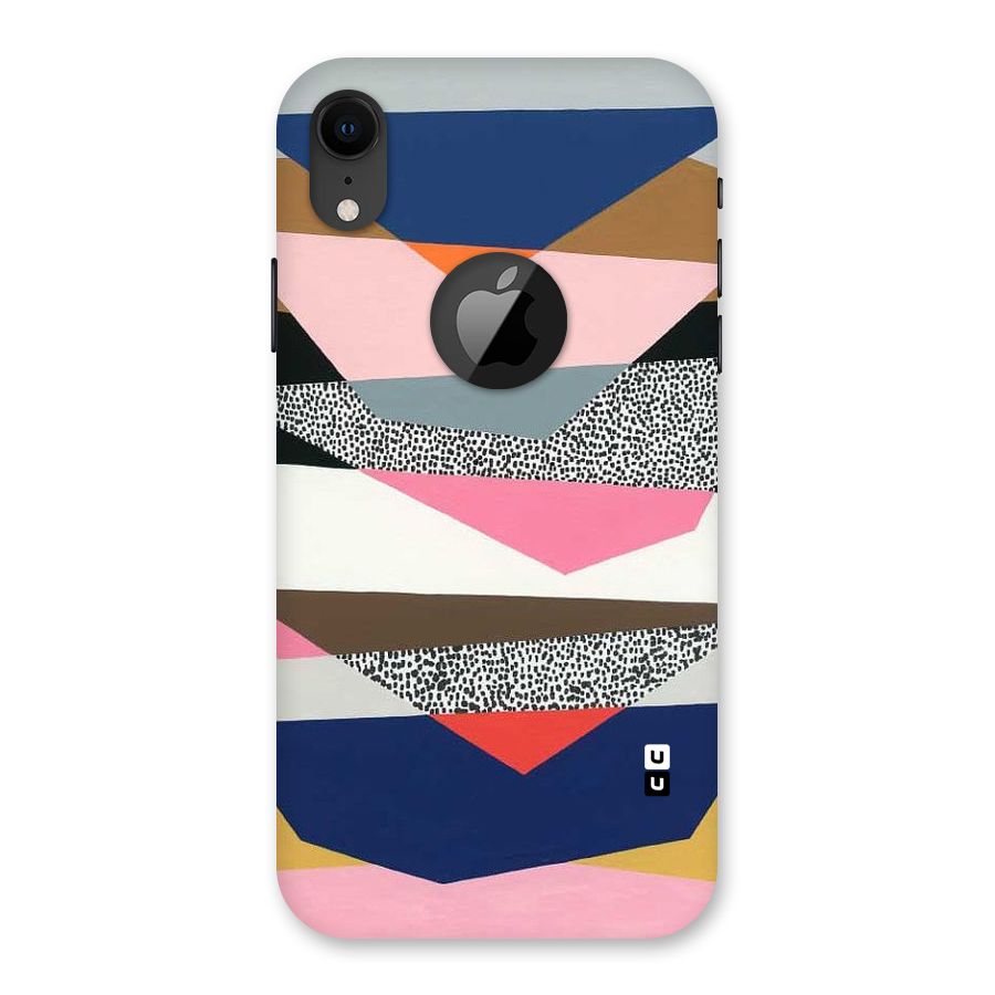 Lethal Abstract Back Case for iPhone XR Logo Cut