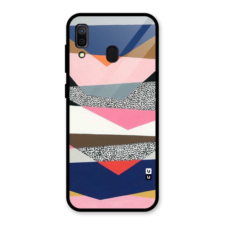 Lethal Abstract Glass Back Case for Galaxy A30