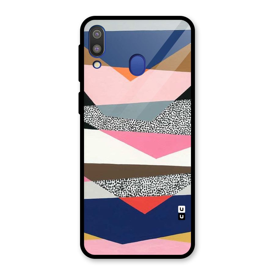Lethal Abstract Glass Back Case for Galaxy M20