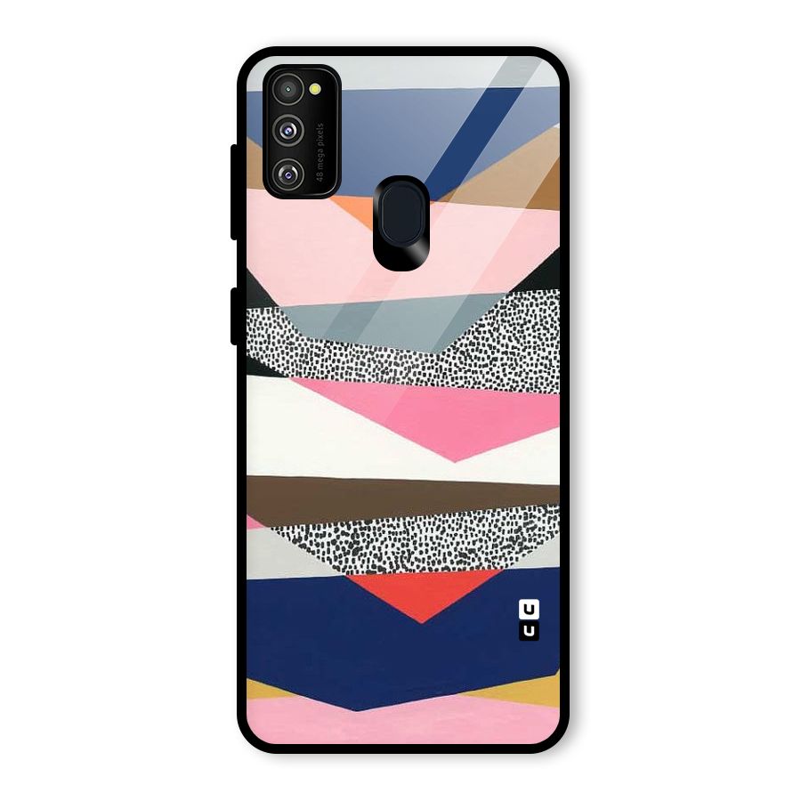 Lethal Abstract Glass Back Case for Galaxy M30s