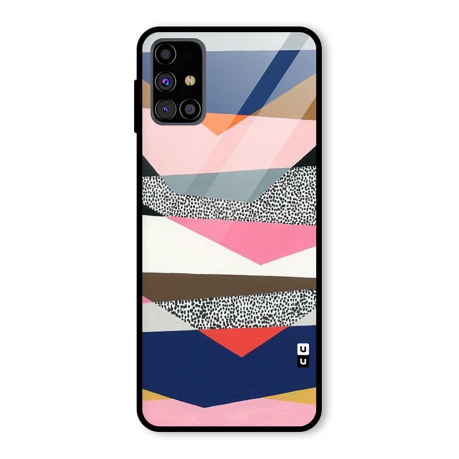 Lethal Abstract Glass Back Case for Galaxy M31s