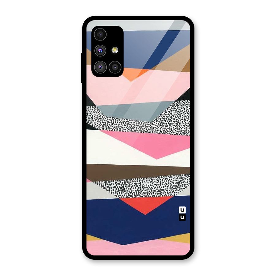 Lethal Abstract Glass Back Case for Galaxy M51