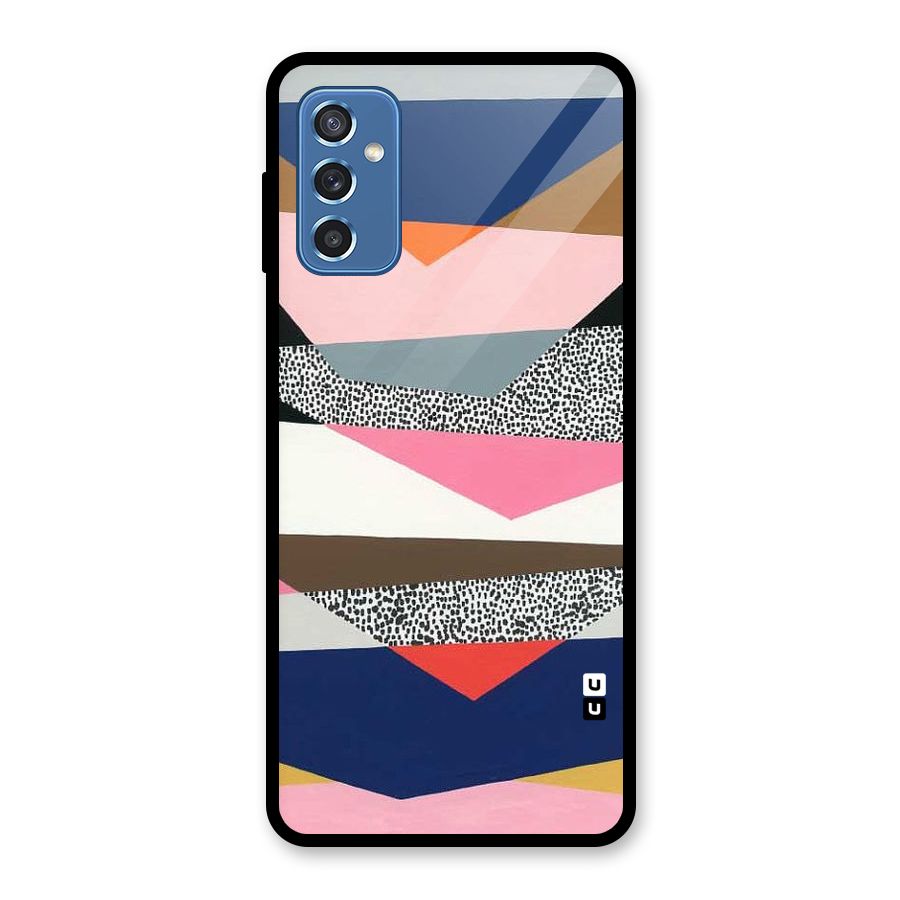 Lethal Abstract Glass Back Case for Galaxy M52 5G