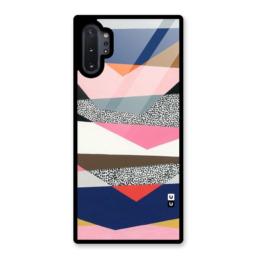 Lethal Abstract Glass Back Case for Galaxy Note 10 Plus