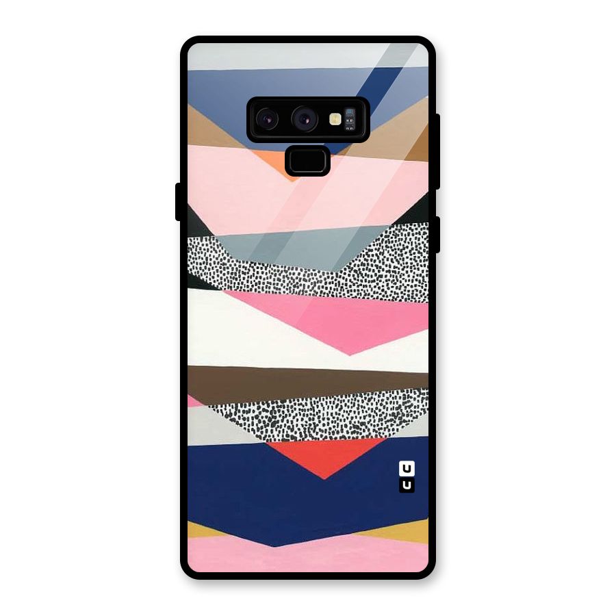 Lethal Abstract Glass Back Case for Galaxy Note 9