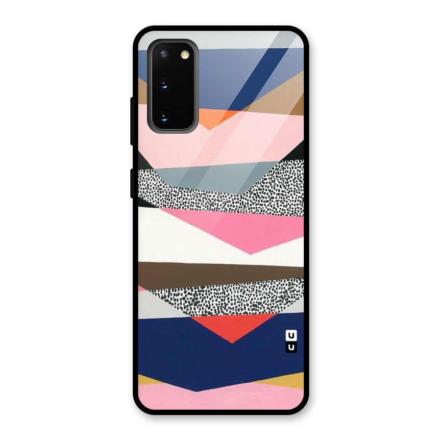 Lethal Abstract Glass Back Case for Galaxy S20