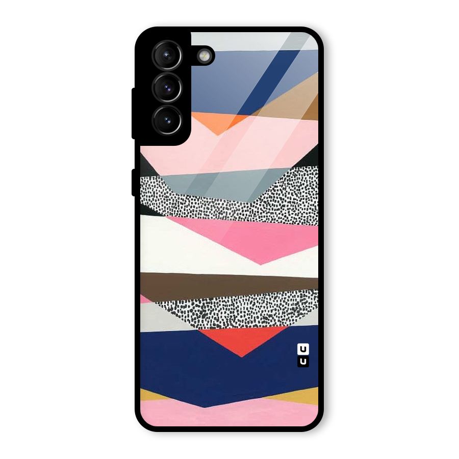 Lethal Abstract Glass Back Case for Galaxy S21 Plus