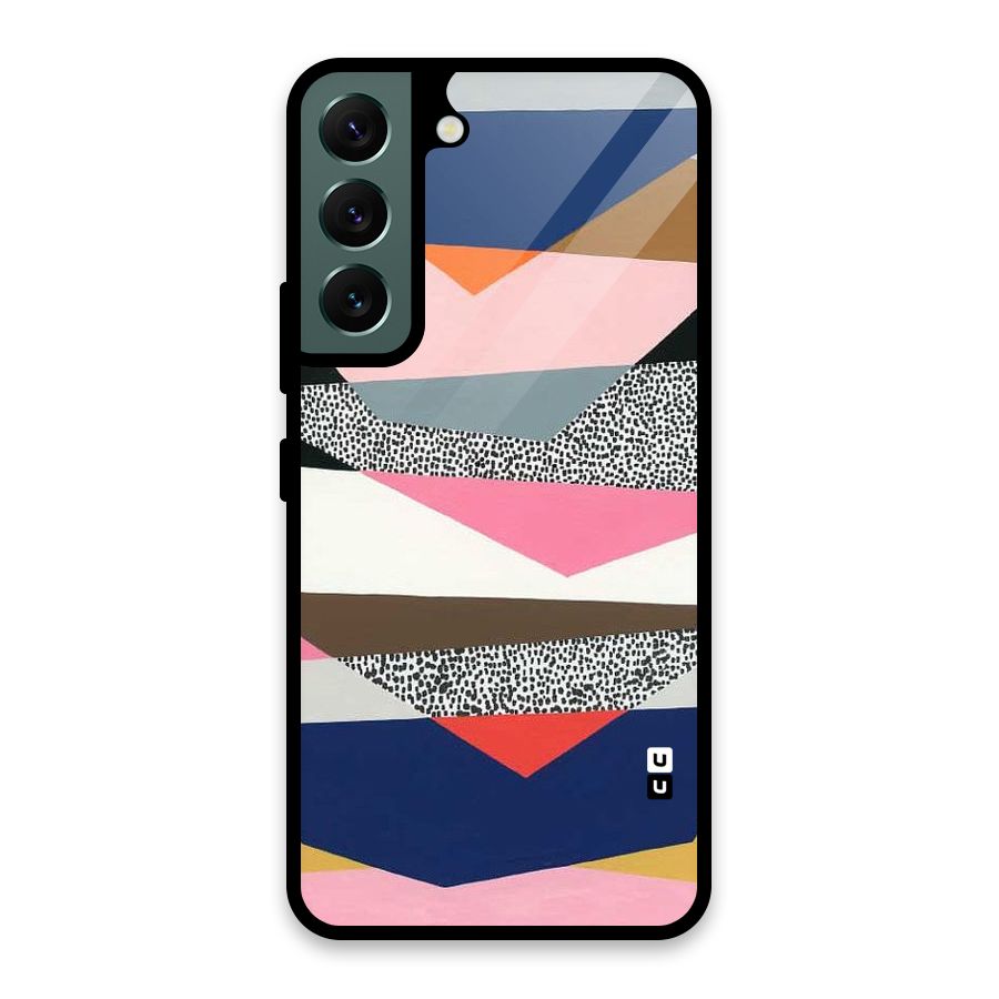 Lethal Abstract Glass Back Case for Galaxy S22 5G