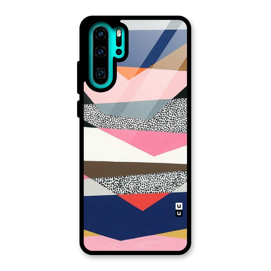Lethal Abstract Glass Back Case for Huawei P30 Pro