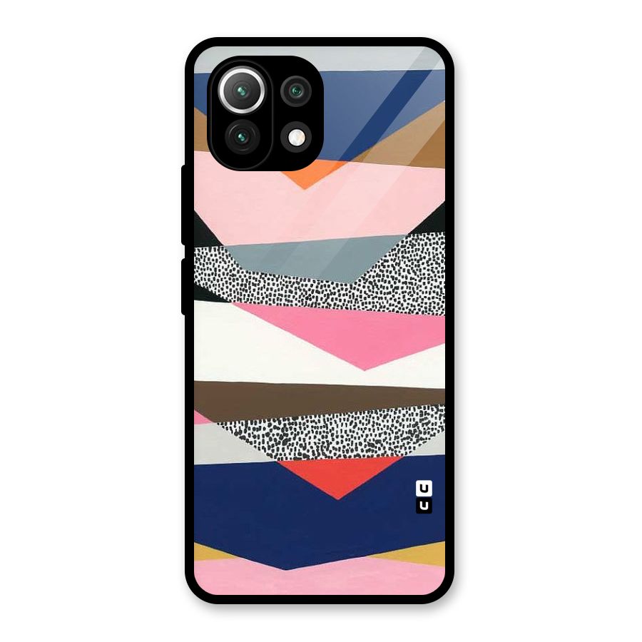 Lethal Abstract Glass Back Case for Mi 11 Lite NE 5G