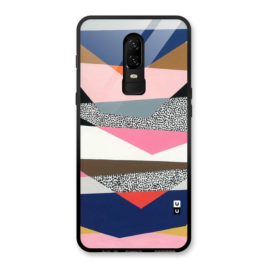 Lethal Abstract Glass Back Case for OnePlus 6