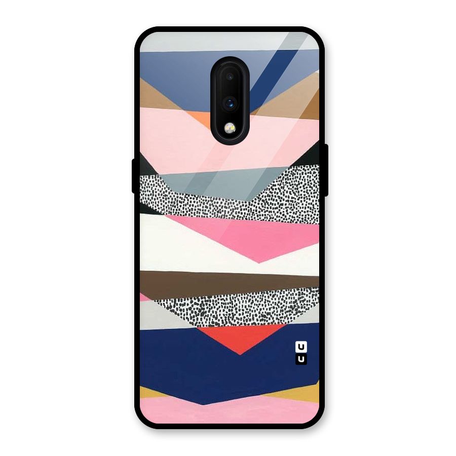 Lethal Abstract Glass Back Case for OnePlus 7