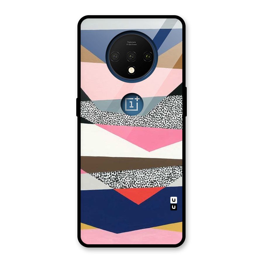 Lethal Abstract Glass Back Case for OnePlus 7T