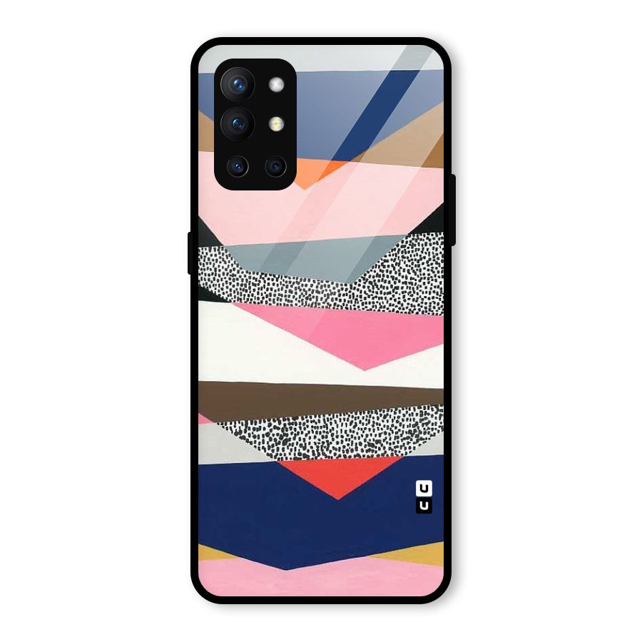 Lethal Abstract Glass Back Case for OnePlus 9R