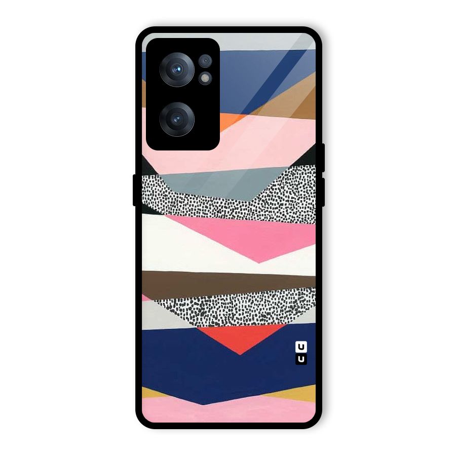 Lethal Abstract Glass Back Case for OnePlus Nord CE 2 5G