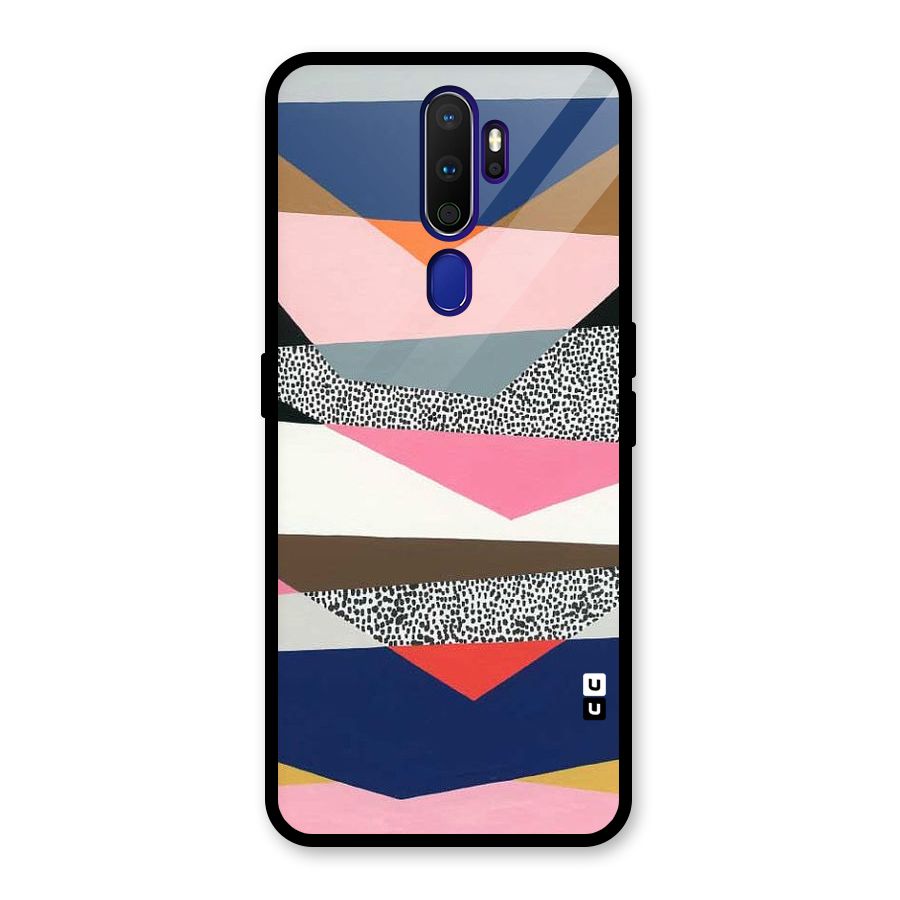 Lethal Abstract Glass Back Case for Oppo A9 (2020)