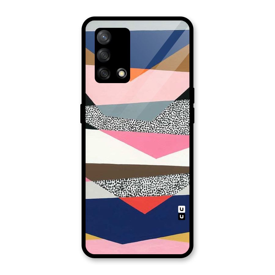Lethal Abstract Glass Back Case for Oppo F19