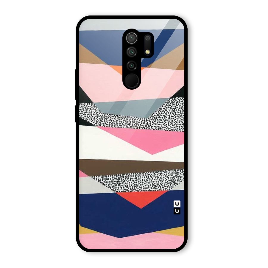 Lethal Abstract Glass Back Case for Poco M2