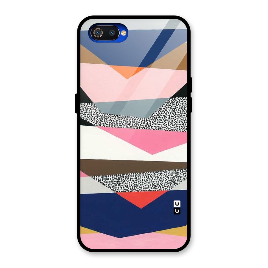 Lethal Abstract Glass Back Case for Realme C2
