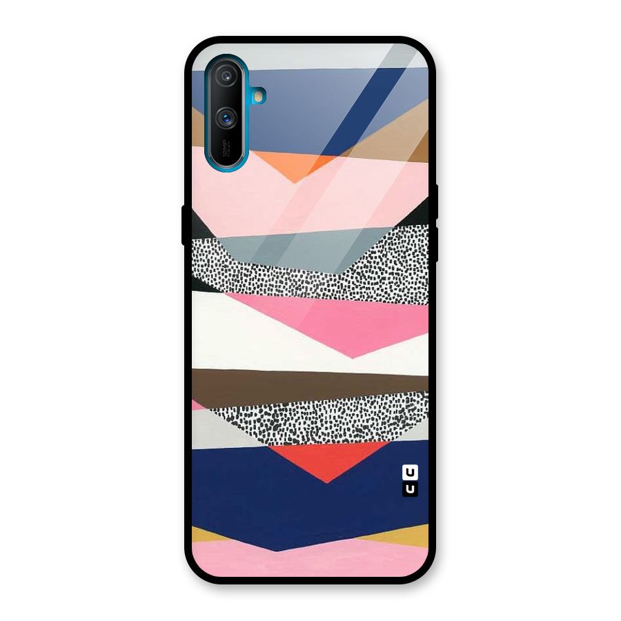 Lethal Abstract Glass Back Case for Realme C3