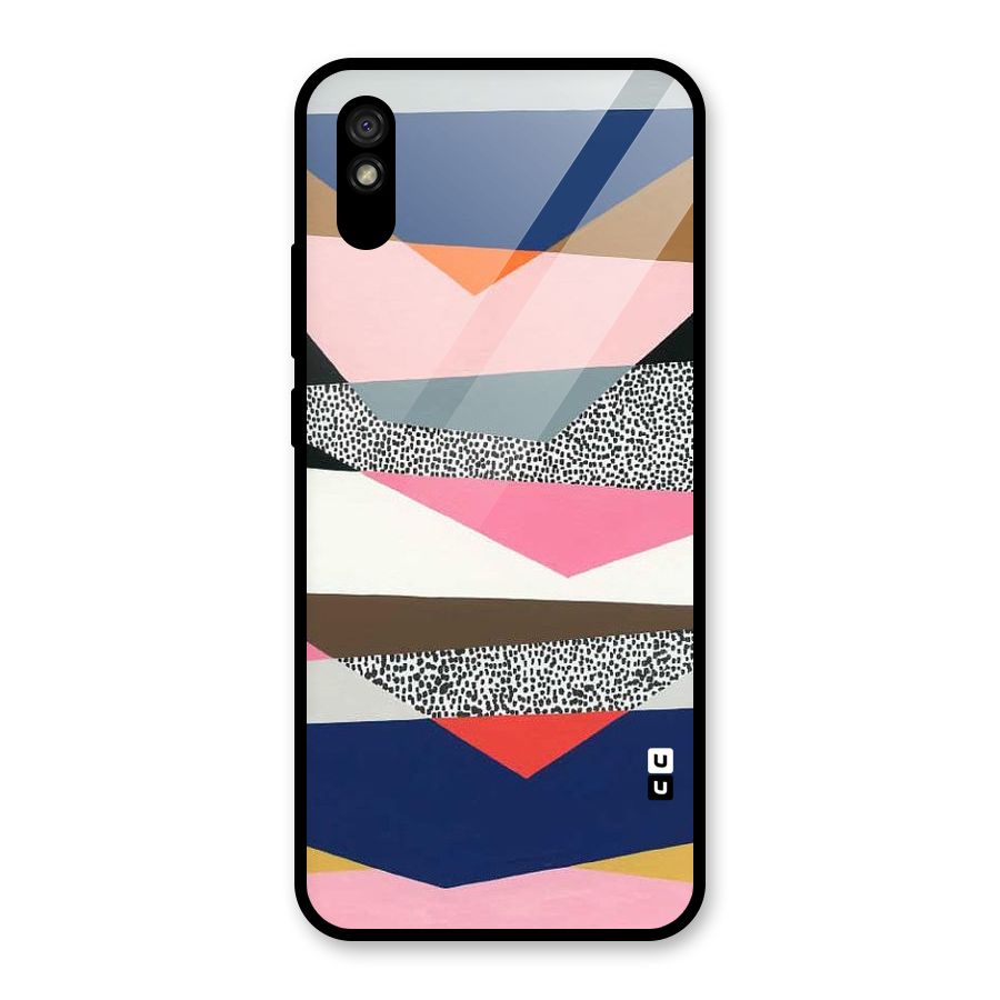 Lethal Abstract Glass Back Case for Redmi 9i