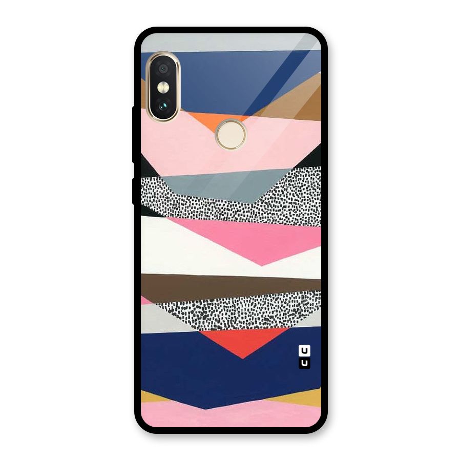 Lethal Abstract Glass Back Case for Redmi Note 5 Pro