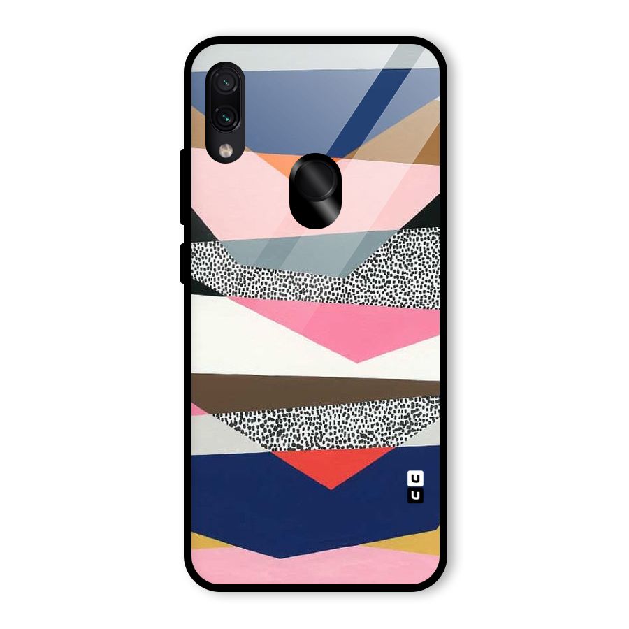 Lethal Abstract Glass Back Case for Redmi Note 7 Pro