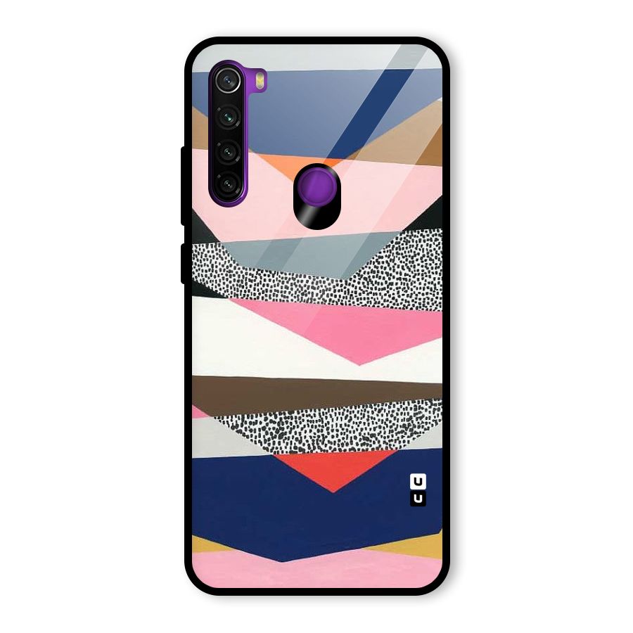 Lethal Abstract Glass Back Case for Redmi Note 8