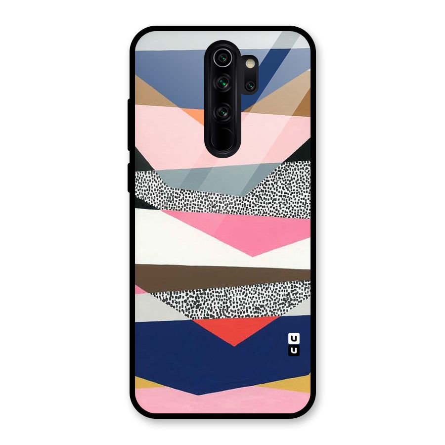 Lethal Abstract Glass Back Case for Redmi Note 8 Pro