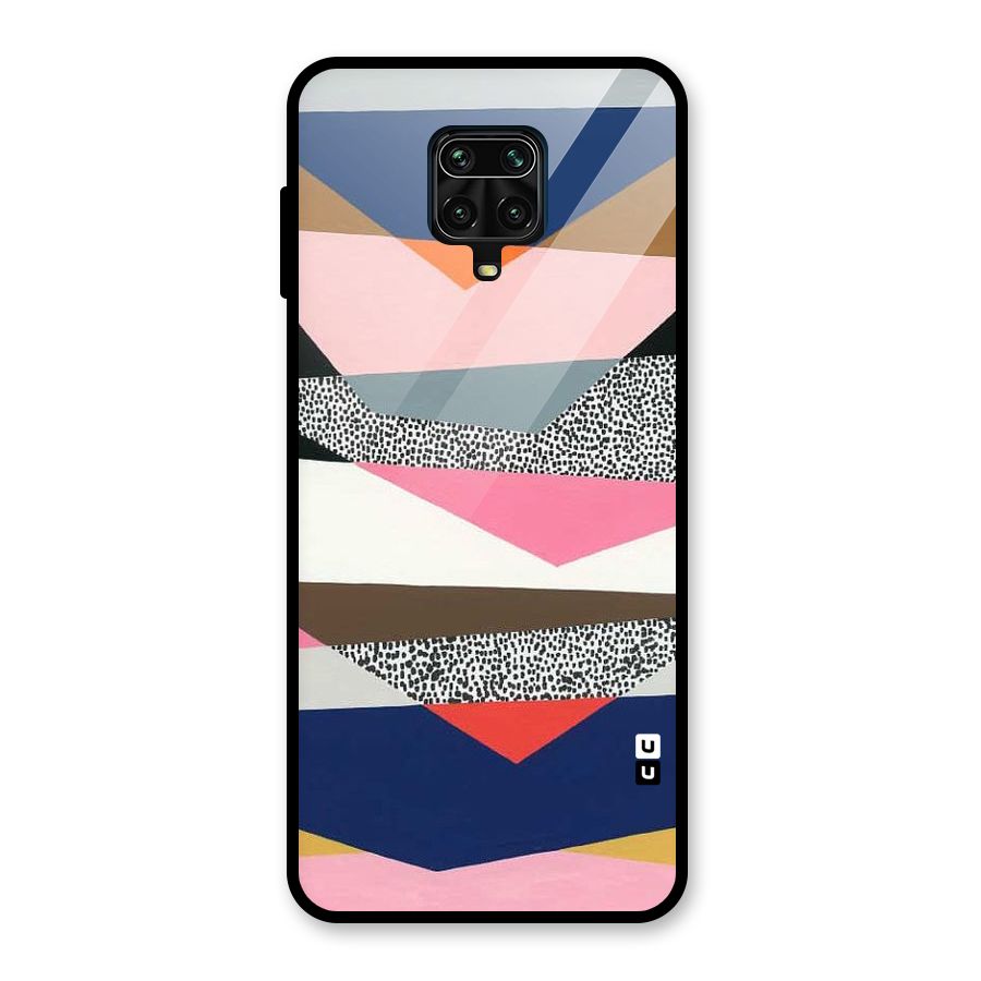 Lethal Abstract Glass Back Case for Redmi Note 9 Pro