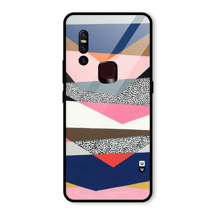 Lethal Abstract Glass Back Case for Vivo V15