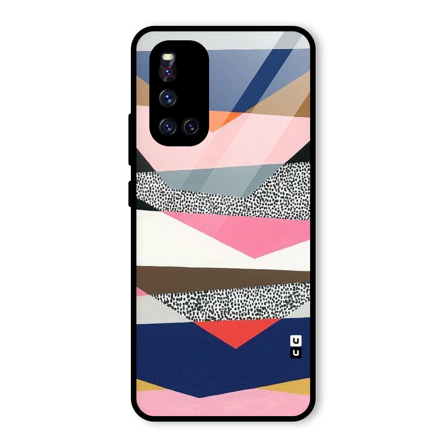Lethal Abstract Glass Back Case for Vivo V19