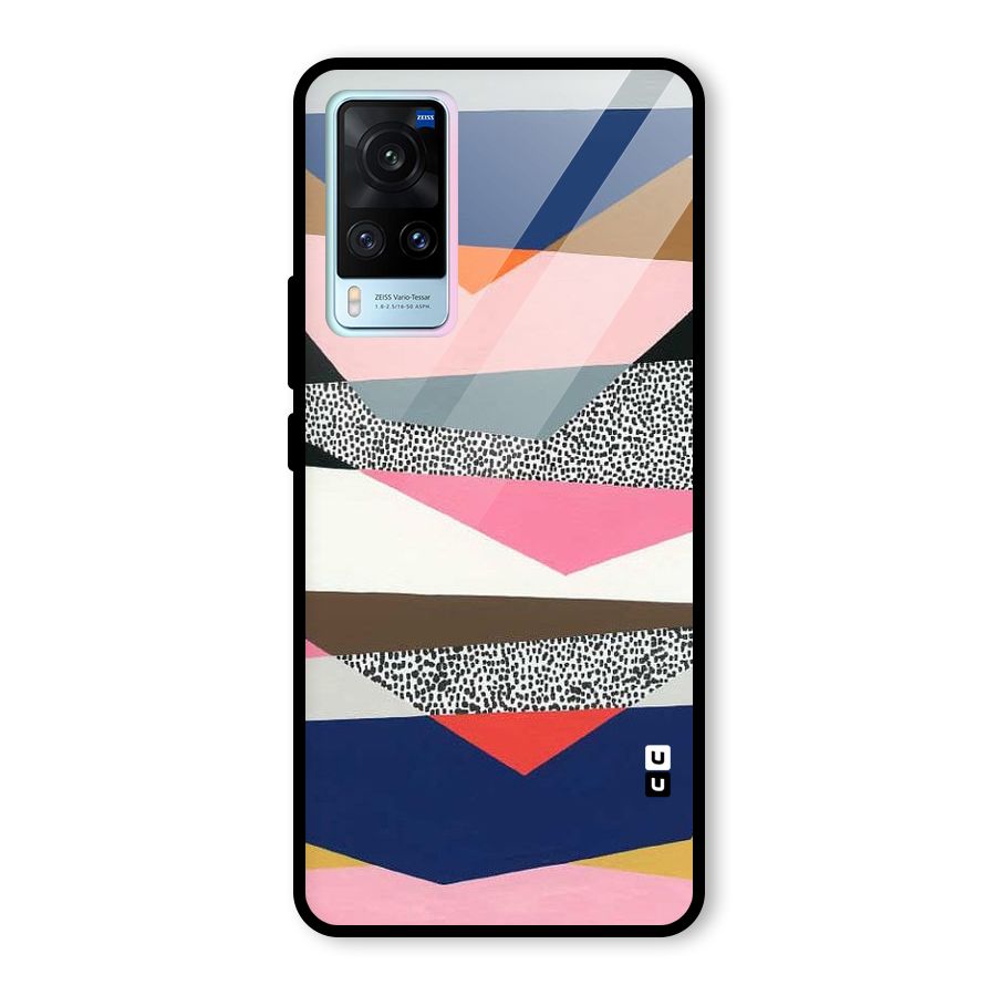 Lethal Abstract Glass Back Case for Vivo X60