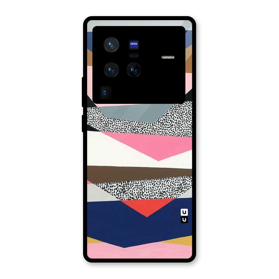 Lethal Abstract Glass Back Case for Vivo X80 Pro