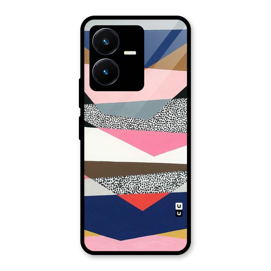 Lethal Abstract Glass Back Case for Vivo Y22