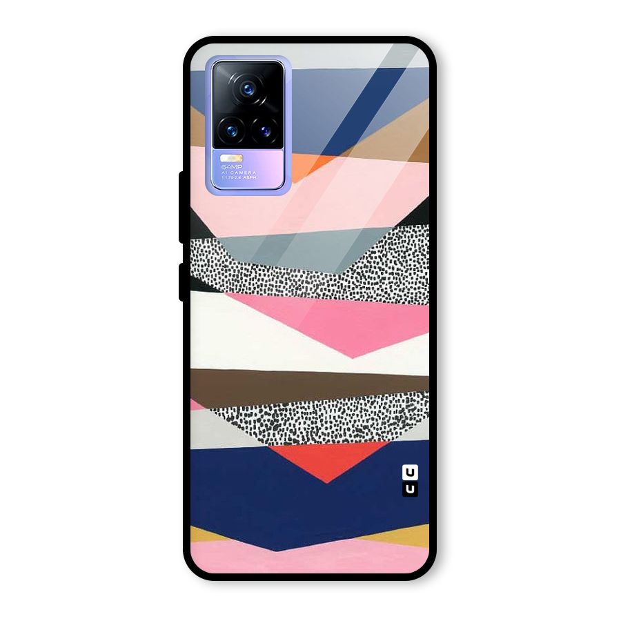 Lethal Abstract Glass Back Case for Vivo Y73