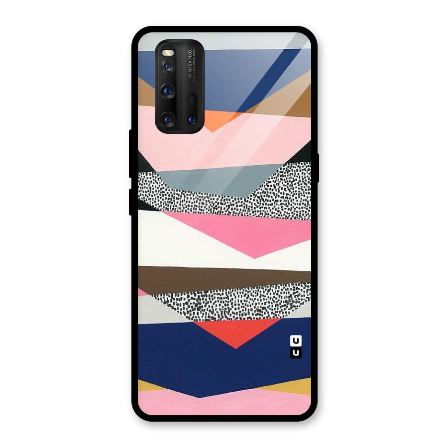 Lethal Abstract Glass Back Case for Vivo iQOO 3