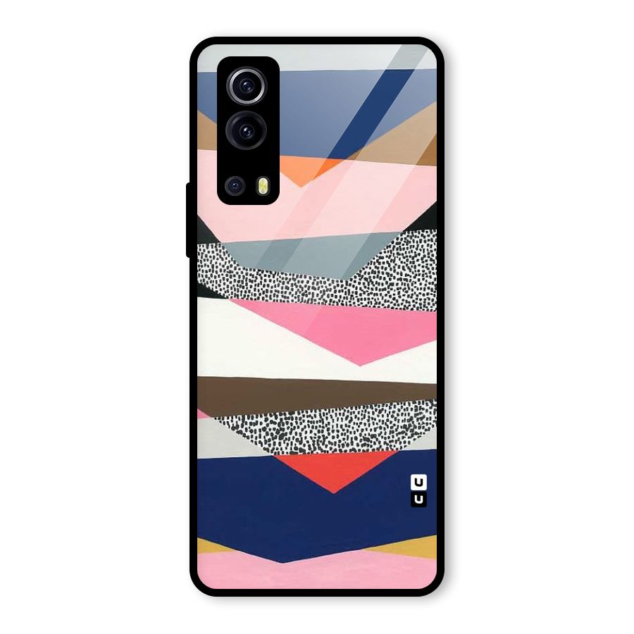 Lethal Abstract Glass Back Case for Vivo iQOO Z3