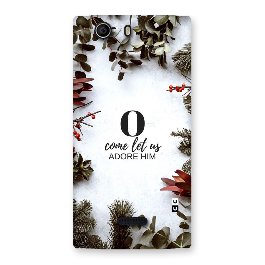 Lets Adore Him Back Case for Canvas Nitro 2 E311