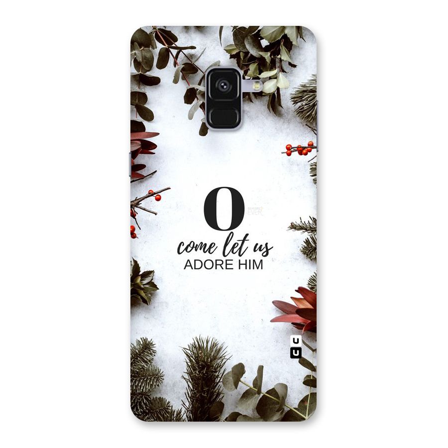 Lets Adore Him Back Case for Galaxy A8 Plus