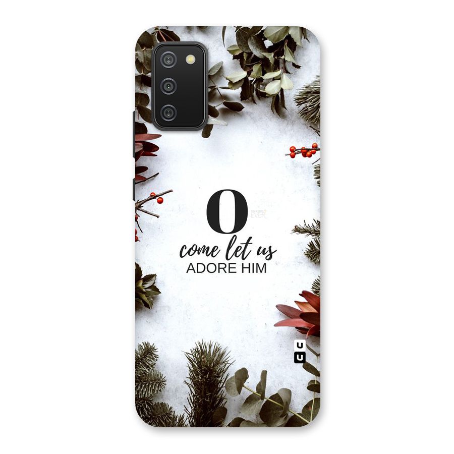 Lets Adore Him Back Case for Galaxy M02s