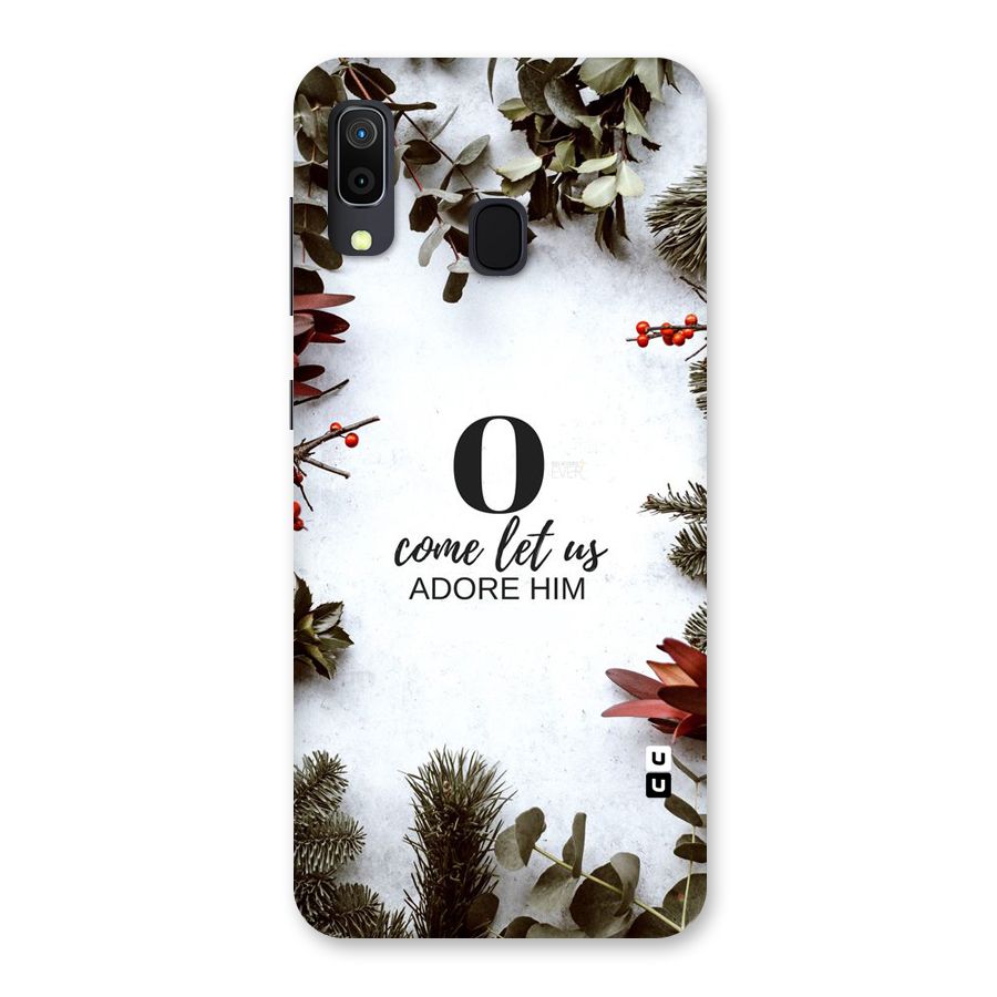 Lets Adore Him Back Case for Galaxy M10s