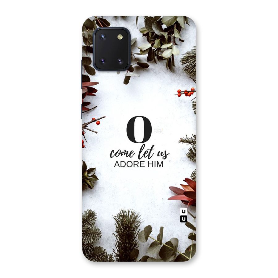 Lets Adore Him Back Case for Galaxy Note 10 Lite