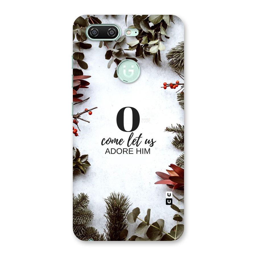 Lets Adore Him Back Case for Gionee S10