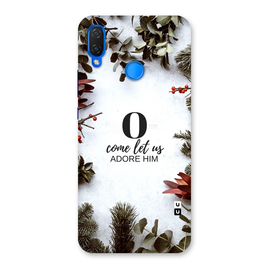 Lets Adore Him Back Case for Huawei P Smart+