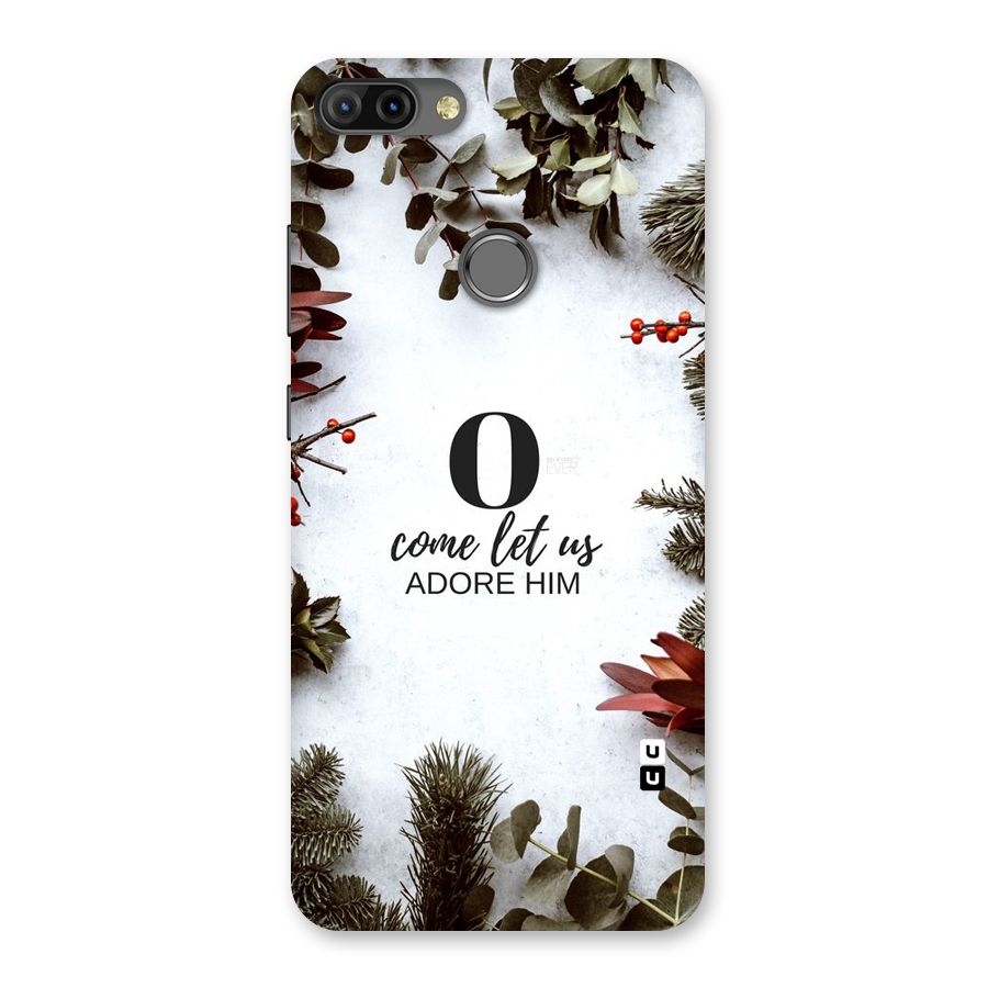 Lets Adore Him Back Case for Infinix Hot 6 Pro