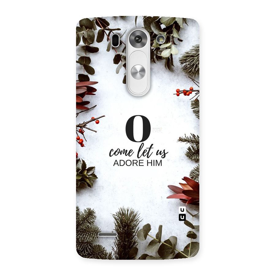 Lets Adore Him Back Case for LG G3 Mini