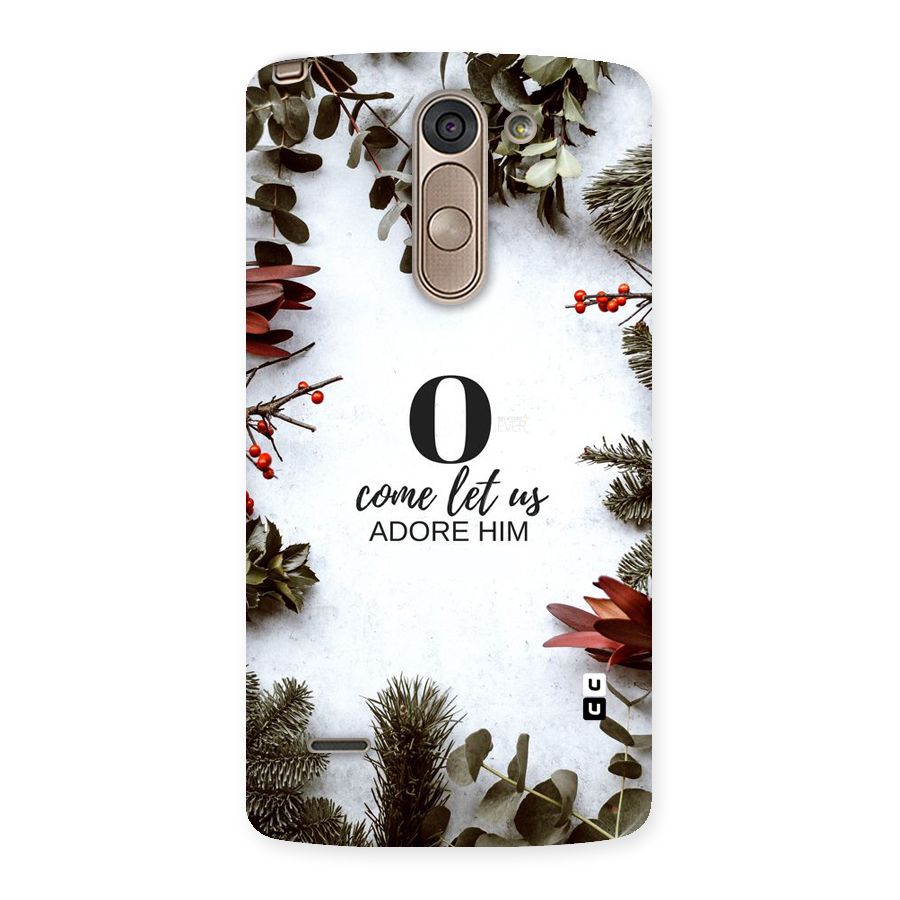 Lets Adore Him Back Case for LG G3 Stylus