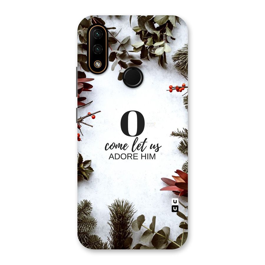 Lets Adore Him Back Case for Lenovo A6 Note