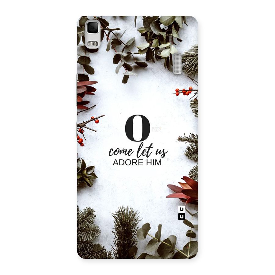 Lets Adore Him Back Case for Lenovo A7000